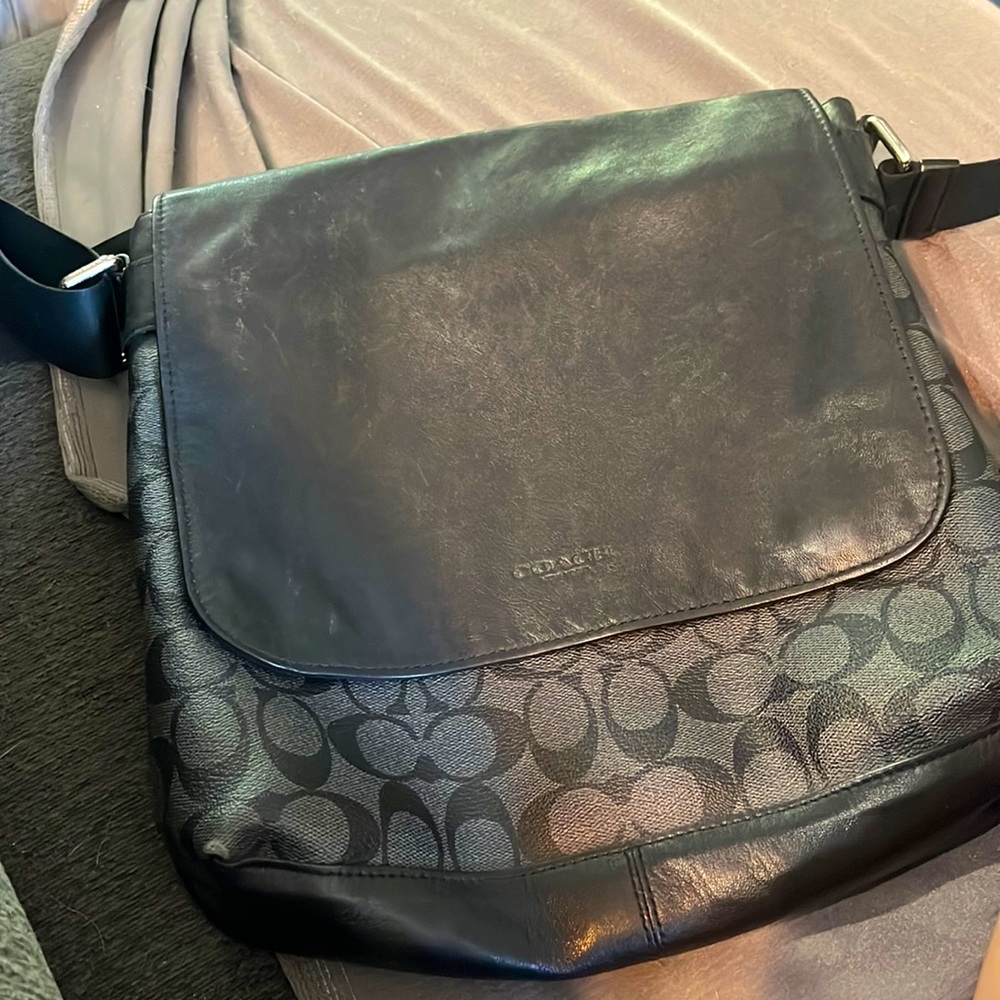 Large Coach Cross Body